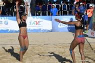 Indonesian pair of Juliana and Utami suprised everyone by taking the Bronze.